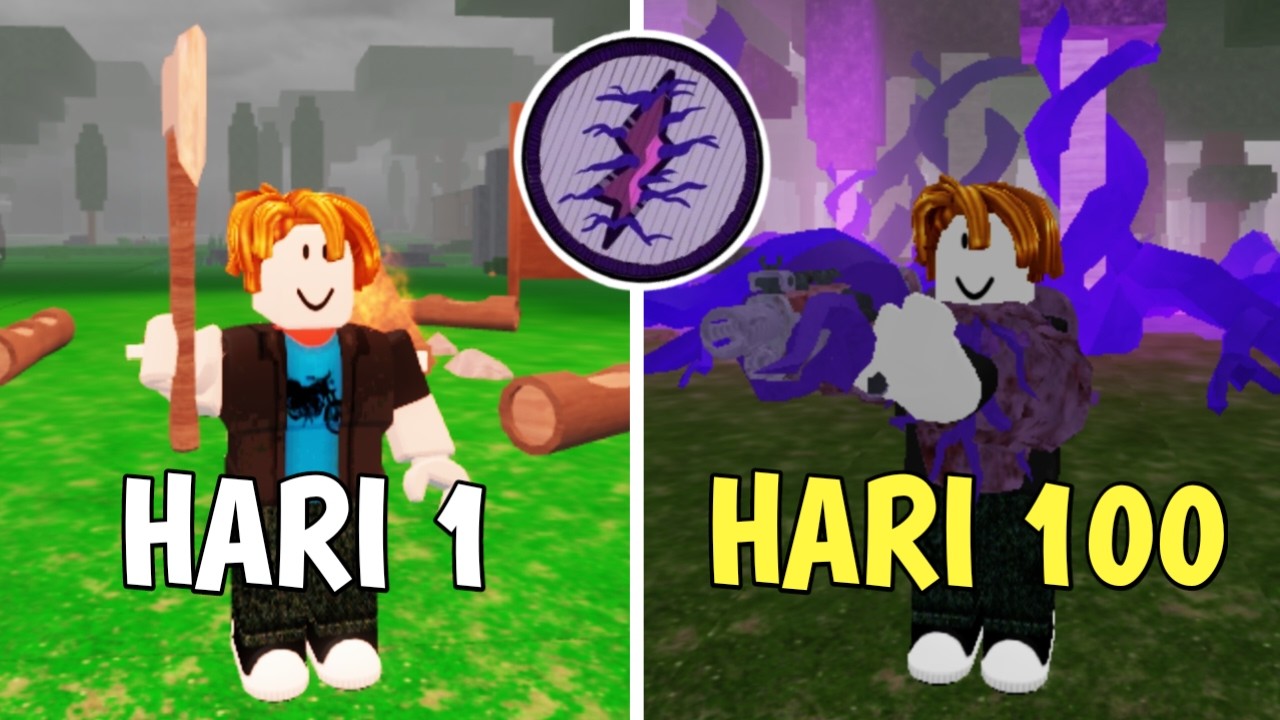 Cara Survive Selama 100 Hari Di Hardmode TANPA Memakai Class! 