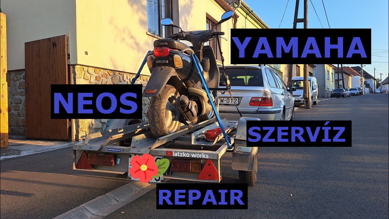 Yamaha Neos scooter rebuild service maintenance cvt carburetor / karburátor variátor görgők szervíz