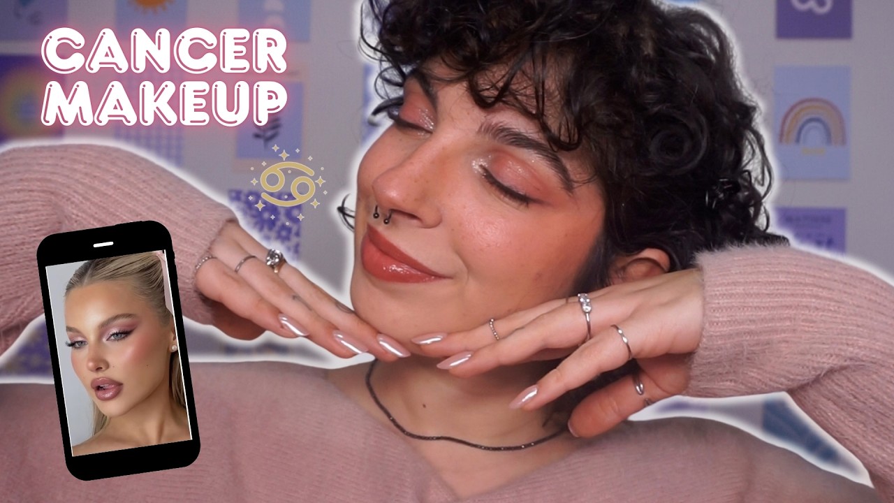 ♋️ makeup CANCRO ispirato da PINTEREST 🌸