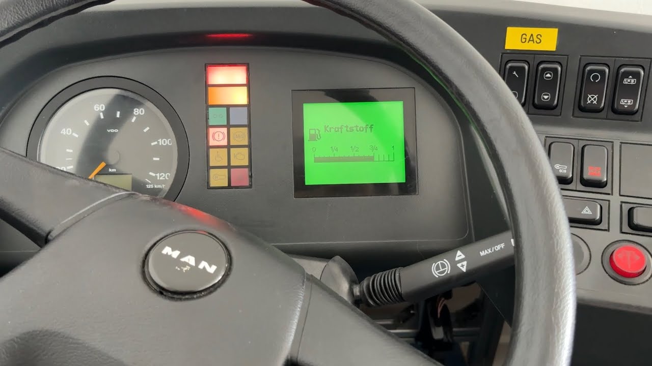 OMSI VDV-Fahrerarbeitsplatz - Update zur MAN Lion‘s City CNG - Kabine // Wagen 16 [Full-HD]