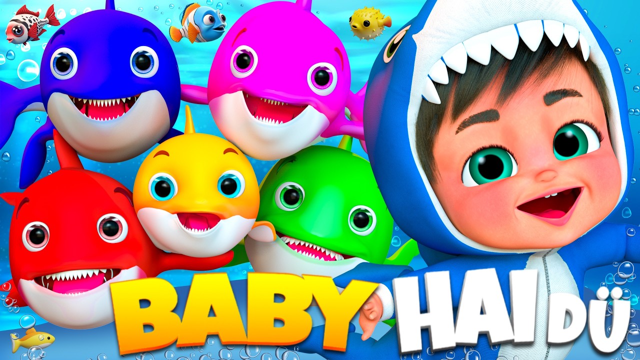 Baby Hai Lachen und Spielen | Kinderreime für Kinder | Super Luca Deutsch #kinderlieder