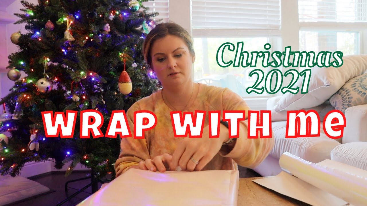 WRAP CHRISTMAS PRESENTS WITH ME 2021 / WRAP WITH ME / GIFT WRAPPING & CHRISTMAS MUSIC
