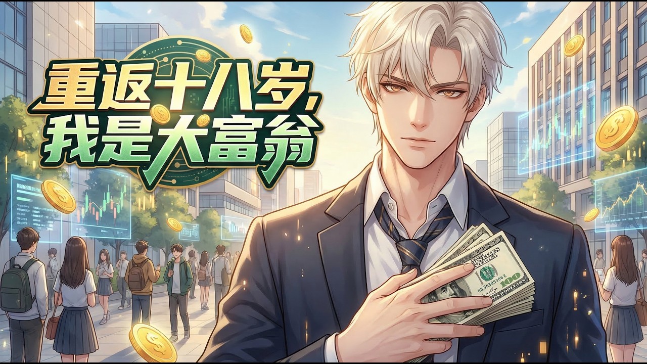 【Multi Sub】🎉 重返十八岁，我是大富翁 Back to 18, I'm a Millionaire第1~50集 #anime #热血#男频
