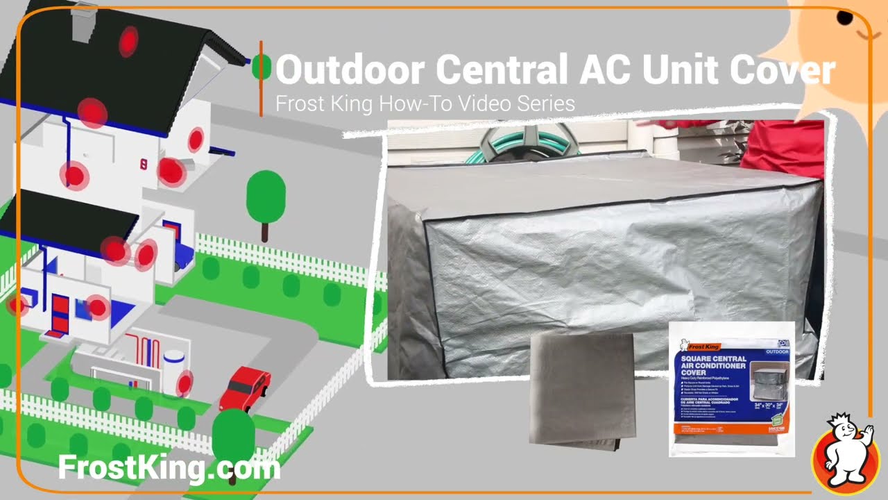 Outdoor Central Air Conditioner Cover