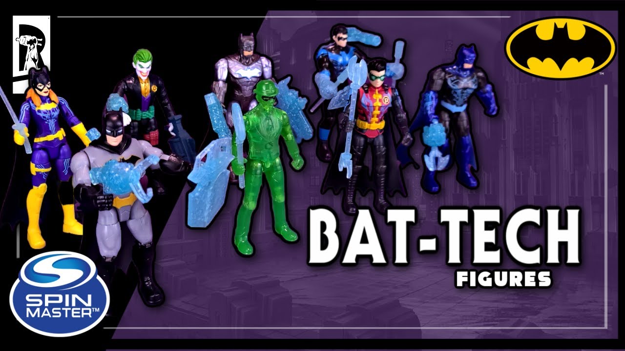 Spin Master Toys Batman Bat-Tech Figures | @TheReviewSpot