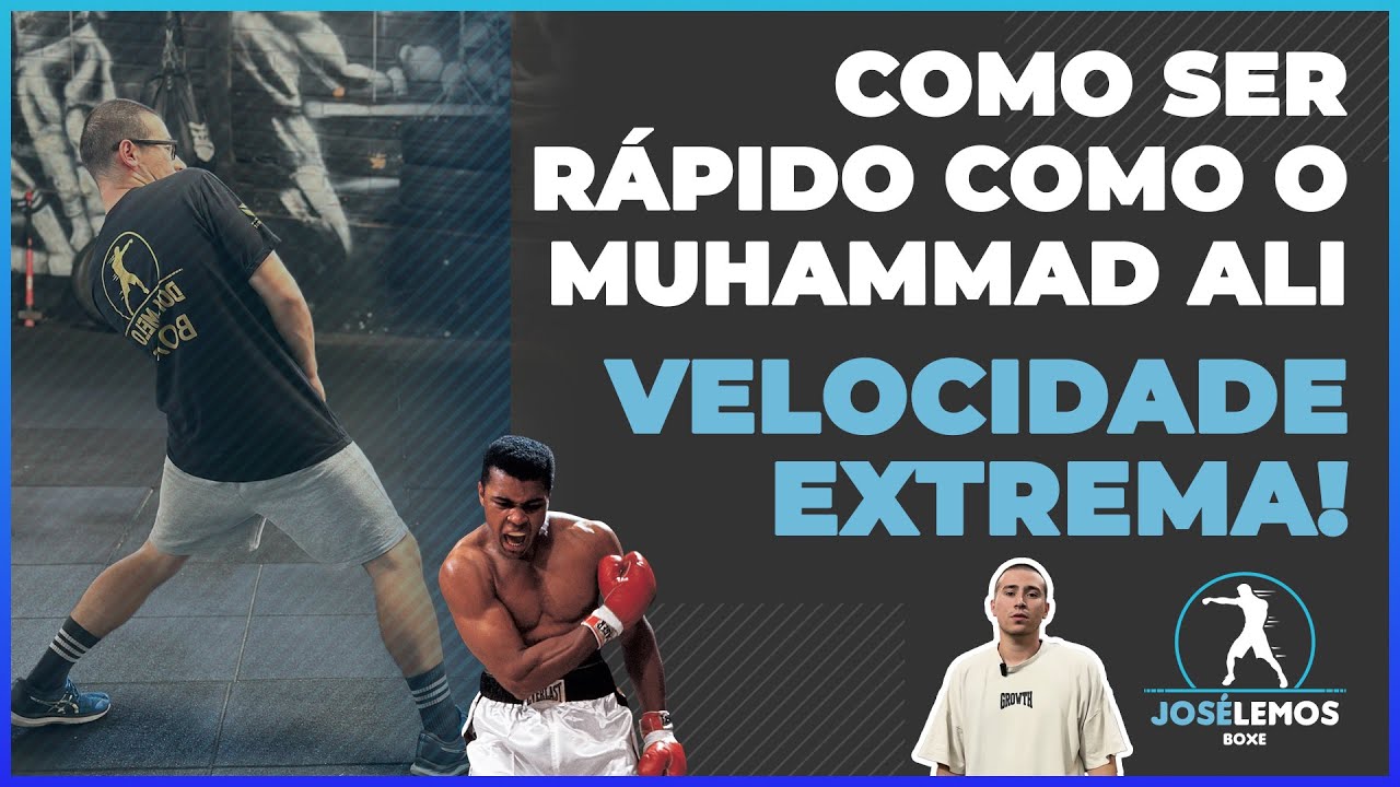 Como ser rápido como o Muhammad Ali