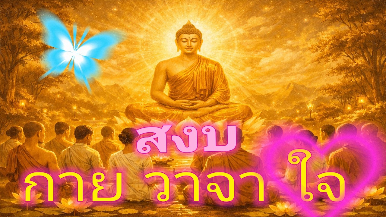 สงบ กาย วาจา และใจ | จัด 