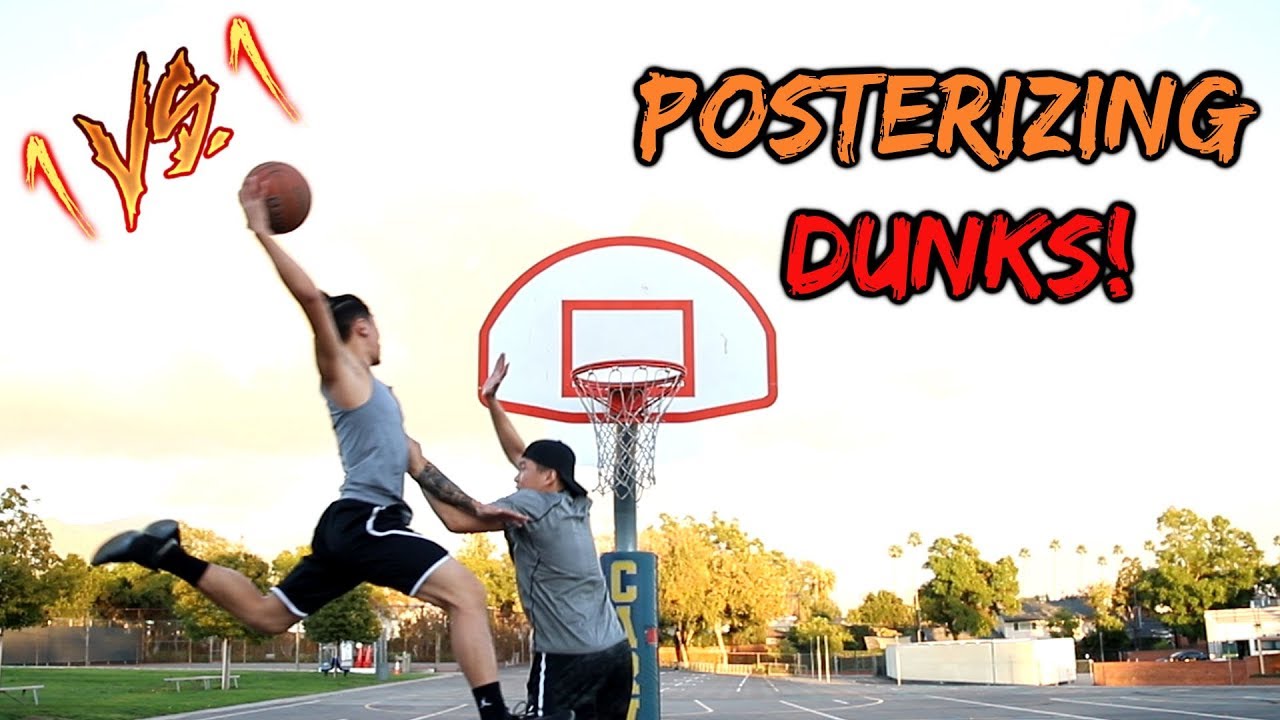 The Most EPIC 1v1 Ever!! POSTERIZING DUNKS ONLY!!
