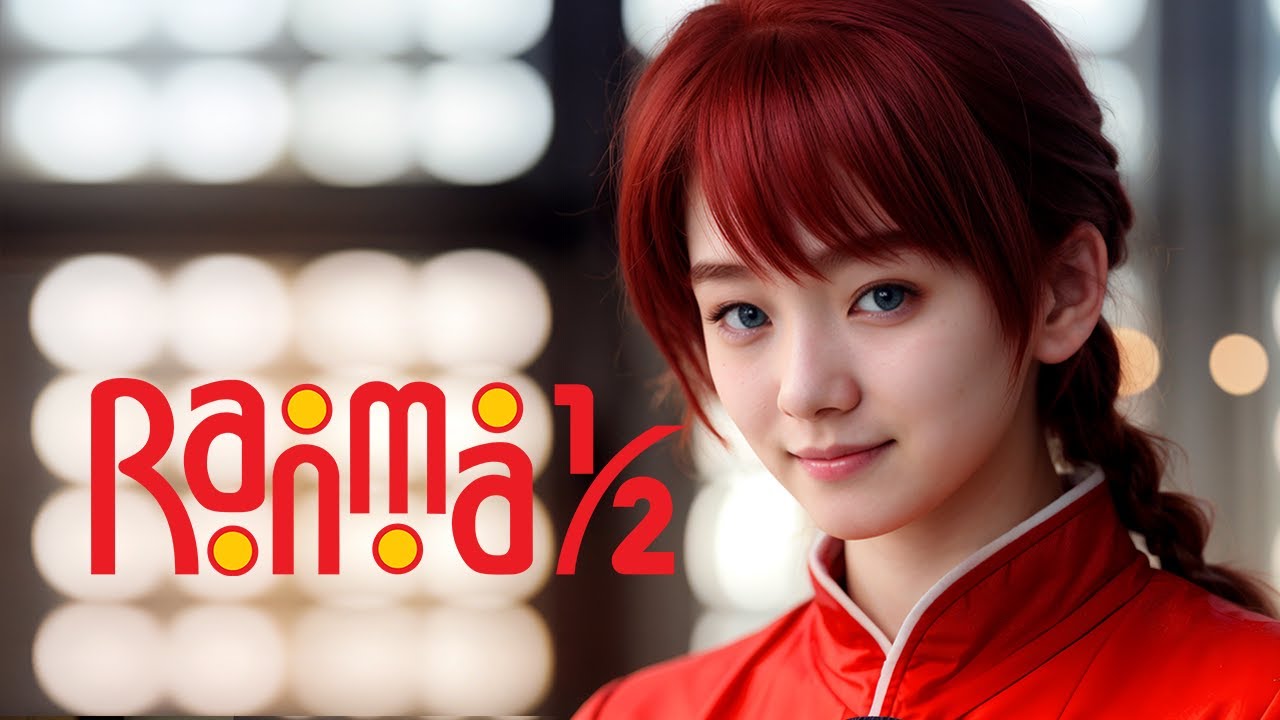RANMA 1/2 EN LA VIDA REAL  // LIVEACTION BY AI // AIによるらんま1/2実写化