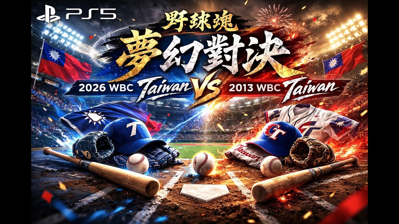 野球魂　夢幻對決　2026 WBC Taiwan vs 2013 WBC Taiwan