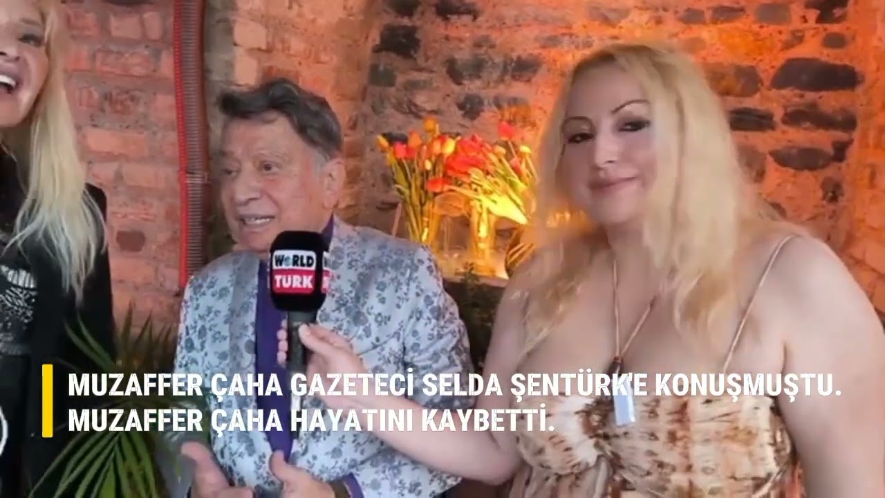 Modacı Muzaffer Çaha hayatını kaybetti. Gazeteci Selda Şentürk röportajı 