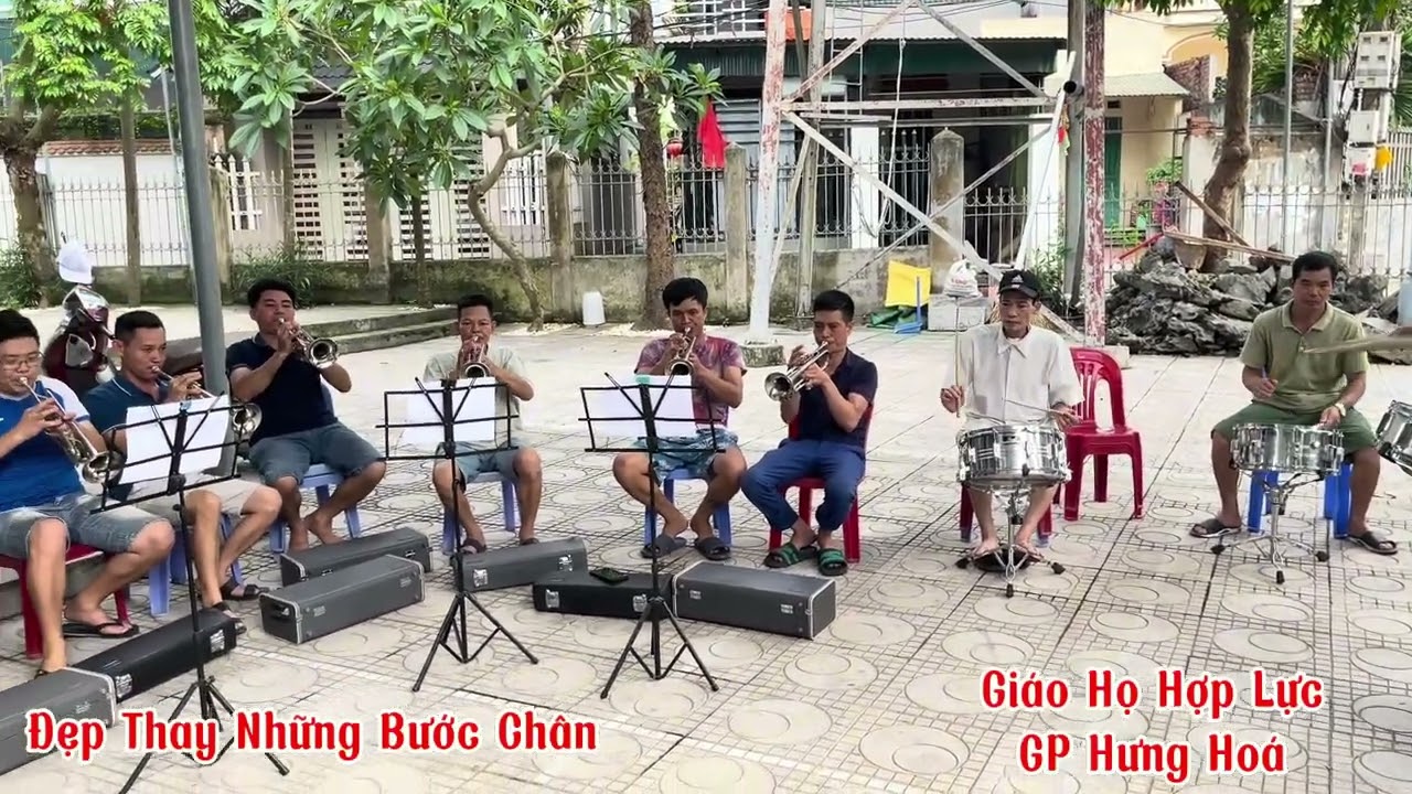 ĐẸP THAY NHỮNG BƯỚC CHÂN ( Giáo Họ Hợp Lực - GP Hưng Hóa. Tập Luyện )