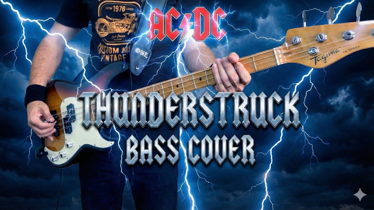 Thunderstruck - AC/DC (Bass Cover)