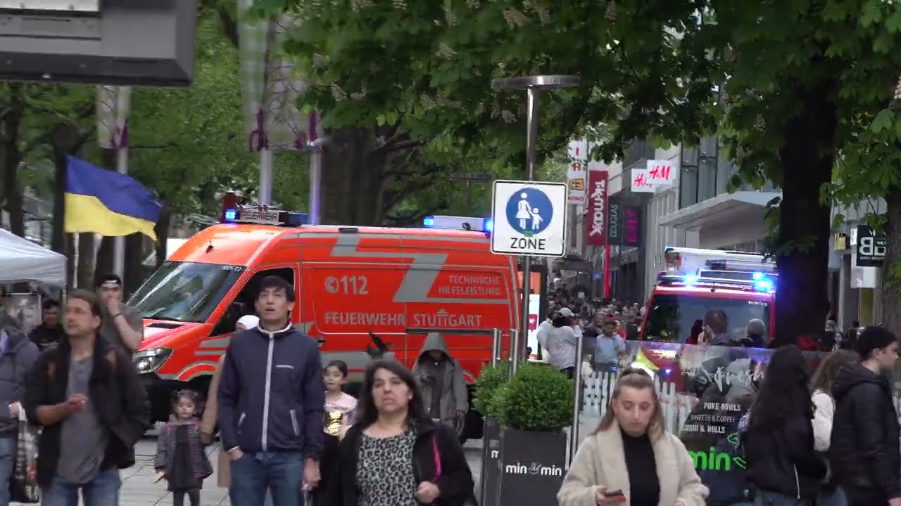Zusammenschnitt 2 Stunden rund um HBF Stuttgart