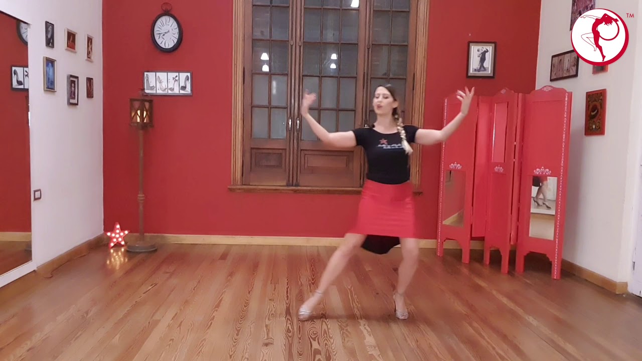 StepFlix Tango, Técnica para mujeres, clase 2: caminata con zapatos por Analia Centurión