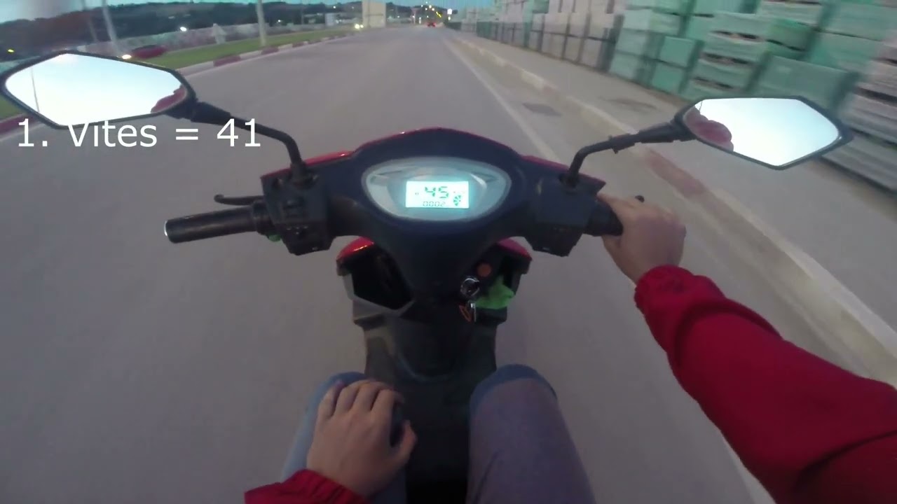 KIRMIZI ŞEYTAN / ELEKTİRİKLİ MOTOR / YUKİ WİNDY  / #motovlog4