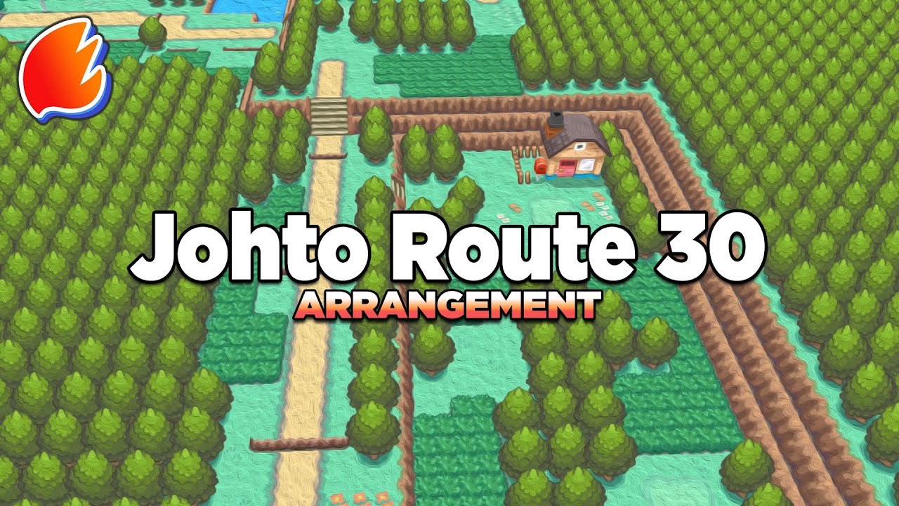 Johto Route 30: Arrangement ◓ Pokémon HeartGold & SoulSilver