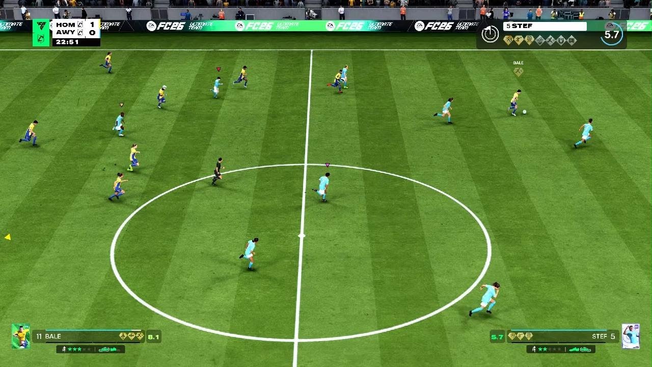 FC26 Clubs match