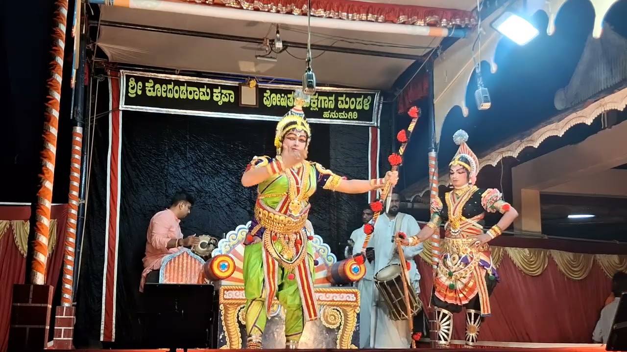 ಮದನಾಕ್ಷಿ ತಾರಾವಳಿ| ರಾಮಾಶ್ವಮೇಧ | ನಾಟ್ಯಮಯೂರಿ ಪಡ್ರೆ #kumaramangala #hanumagiri ಮೇಳ