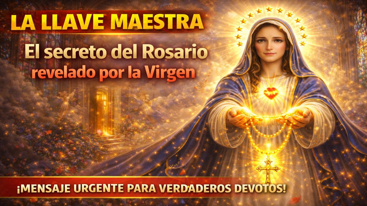 La Llave Maestra: El secreto del Rosario revelado por la Virgen para los verdaderos devotos.