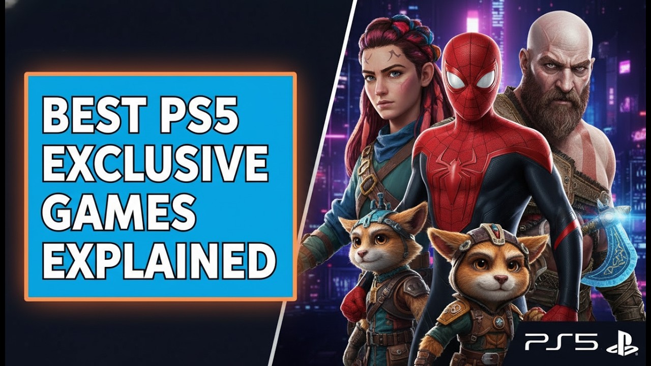 Лучшие эксклюзивные игры для PS5 (2026) | Топ эксклюзивов PlayStation 5, в которые вы обязательно...