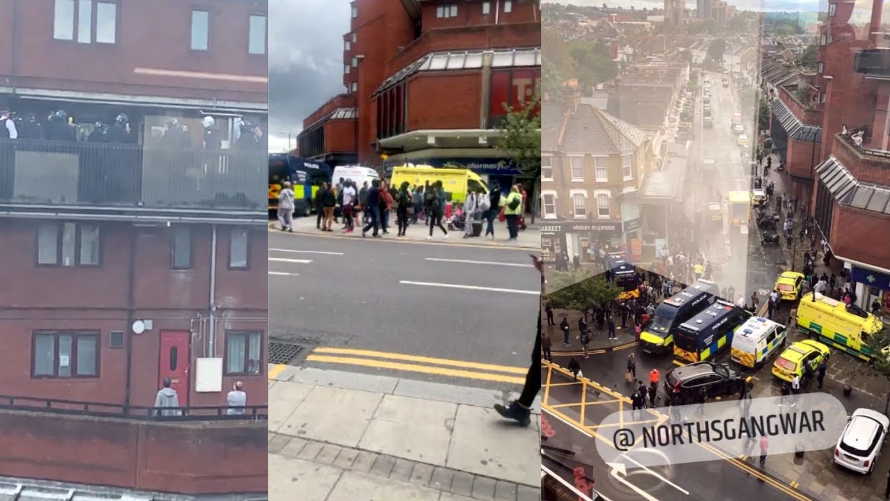 Police Surround Address In Wood Green & 2 Charged In Angell Town Murder