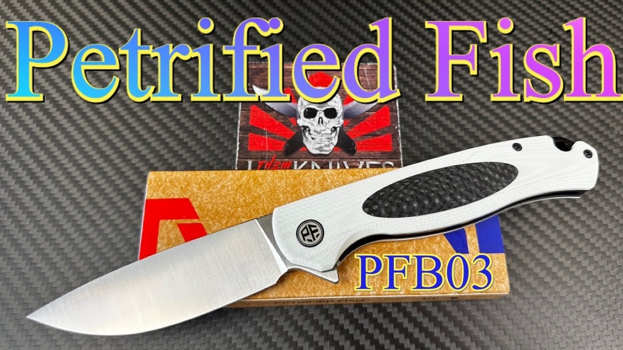 Petrified Fish PFB03 &ldquo;Stamp&rdquo; knife