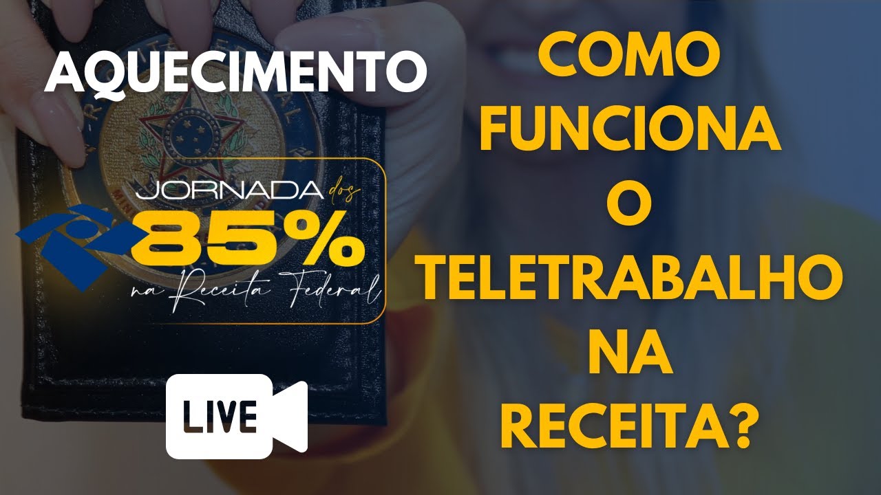 COMO FUNCIONA O TELETRABALHO NA RECEITA FEDERAL?