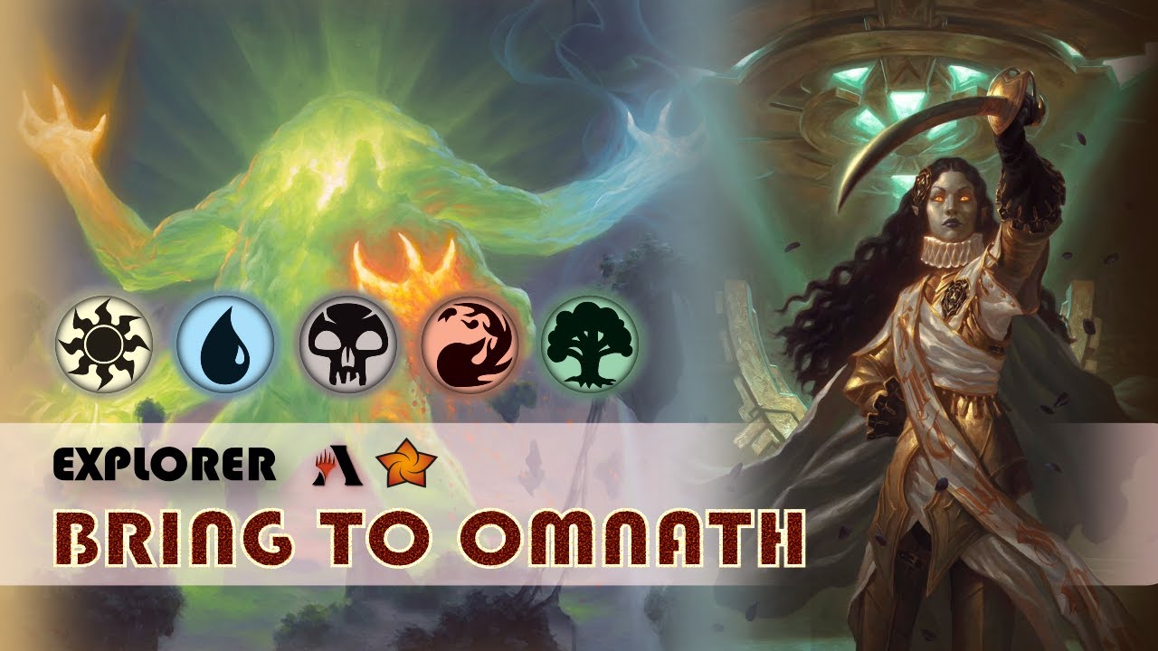 ⚪🔵⚫🔴🟢 Bring to Omath | Explorer/Pioneer - MTG Arena | FDN - Bo3