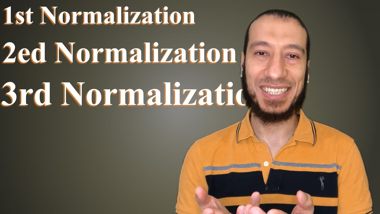 04 Database Normalization (Arabic)
