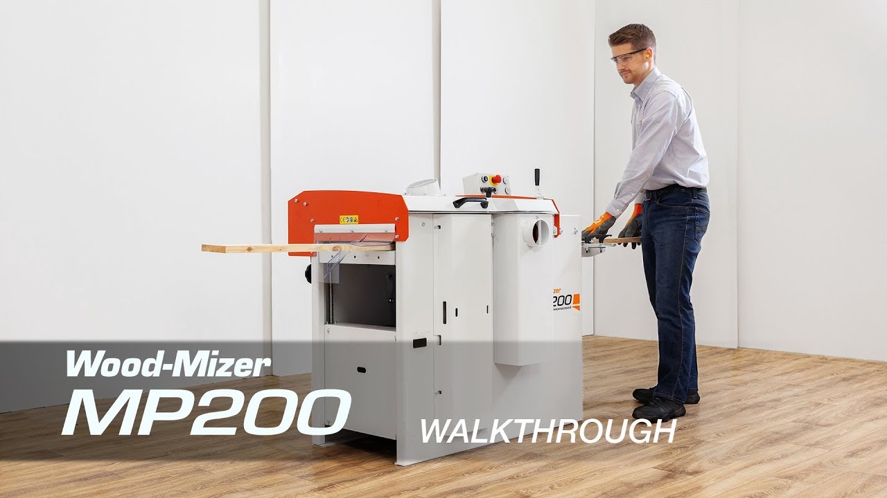 MP200 Two-Sided Planer/Moulder Walkthrough | Wood-Mizer