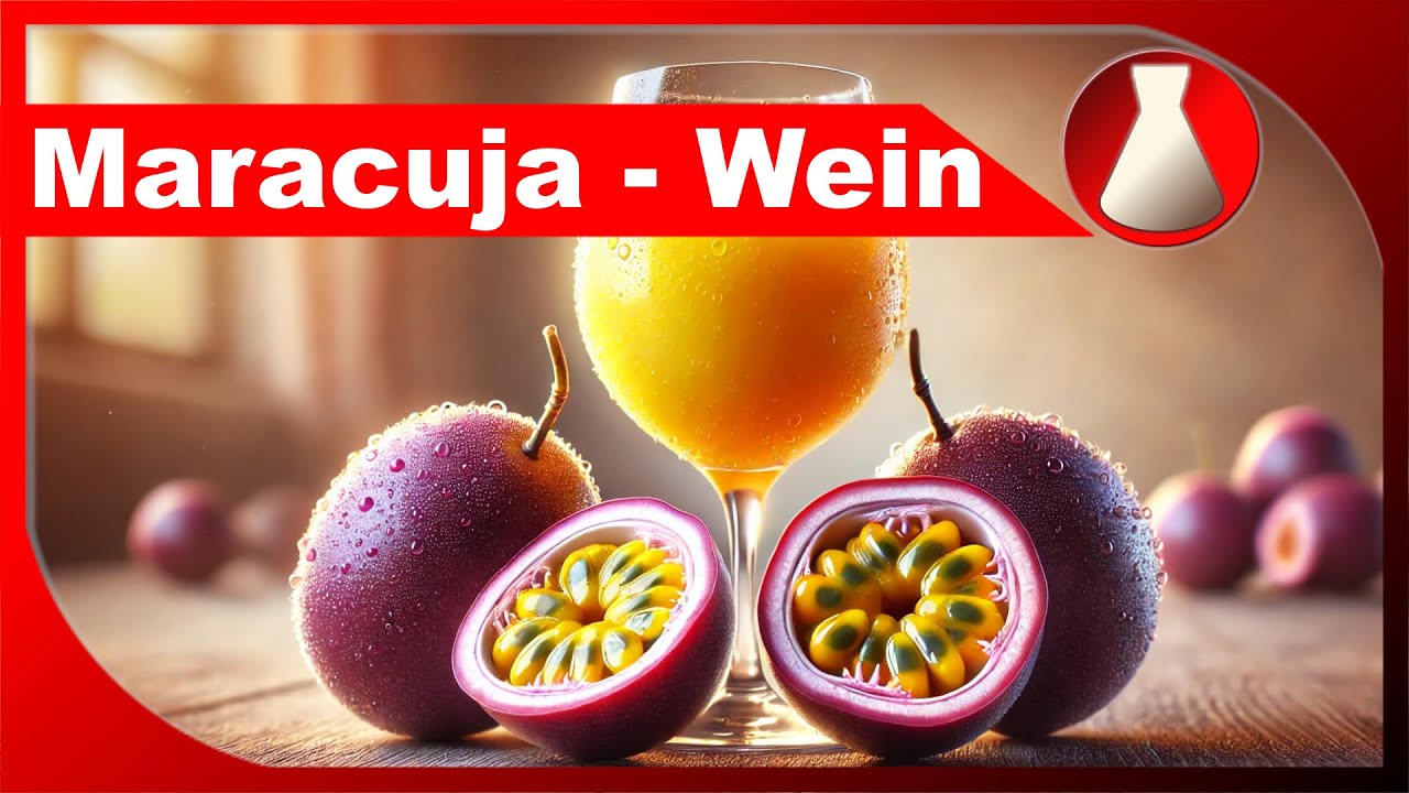 Fruchtwein aus Passionsfrucht selber machen - exotisch und lecker - Hobby Wein - Fermentastisch