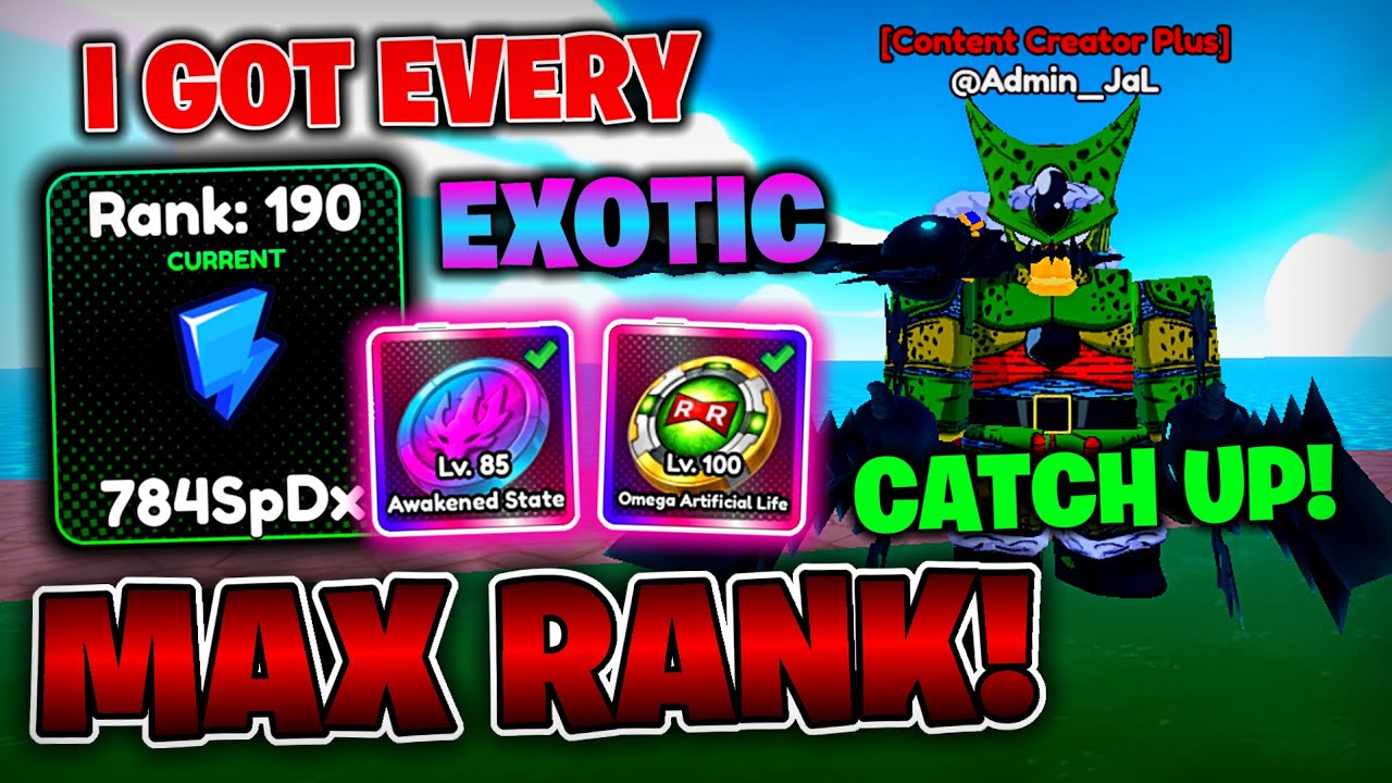 *MAX RANK* Unlocked In Anime Eternal...I Finally Caught Up! Here's What Happened!