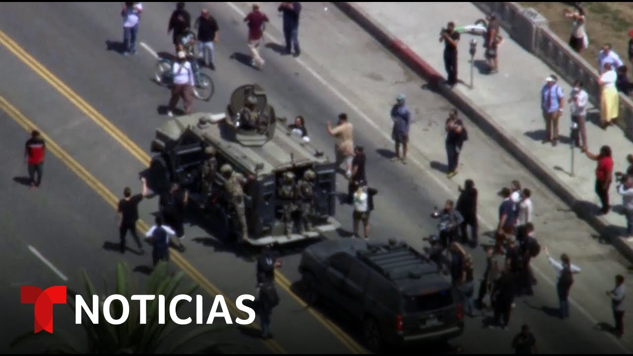 La alcaldesa de Los Ángeles habla tras actividad de agentes de inmigración en MacArthur Park