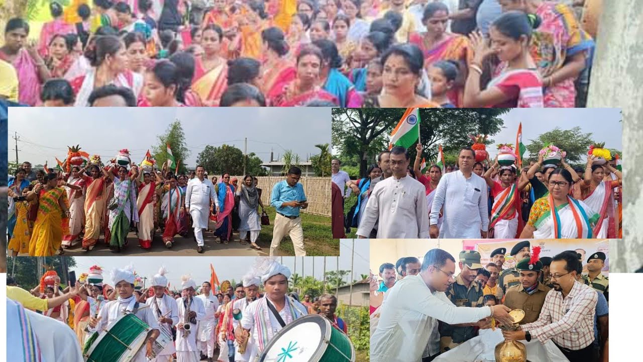 Patharkandi MLA Krishnandu Paul Laklamba || Amrit Kalas Jatra||Amar Mati Amar Desh