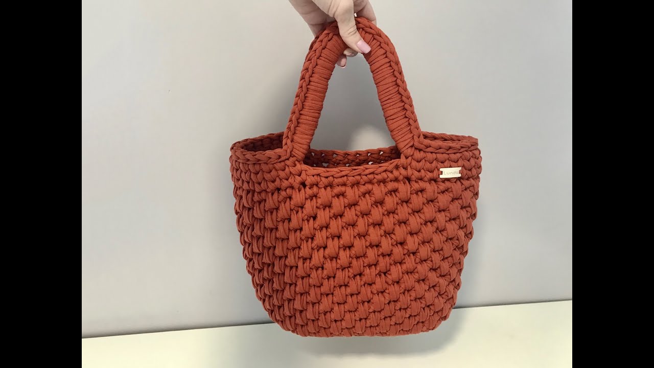 Crochet Bag, Tote, Purse, Shopping Bag 7 - Beginner Friendly