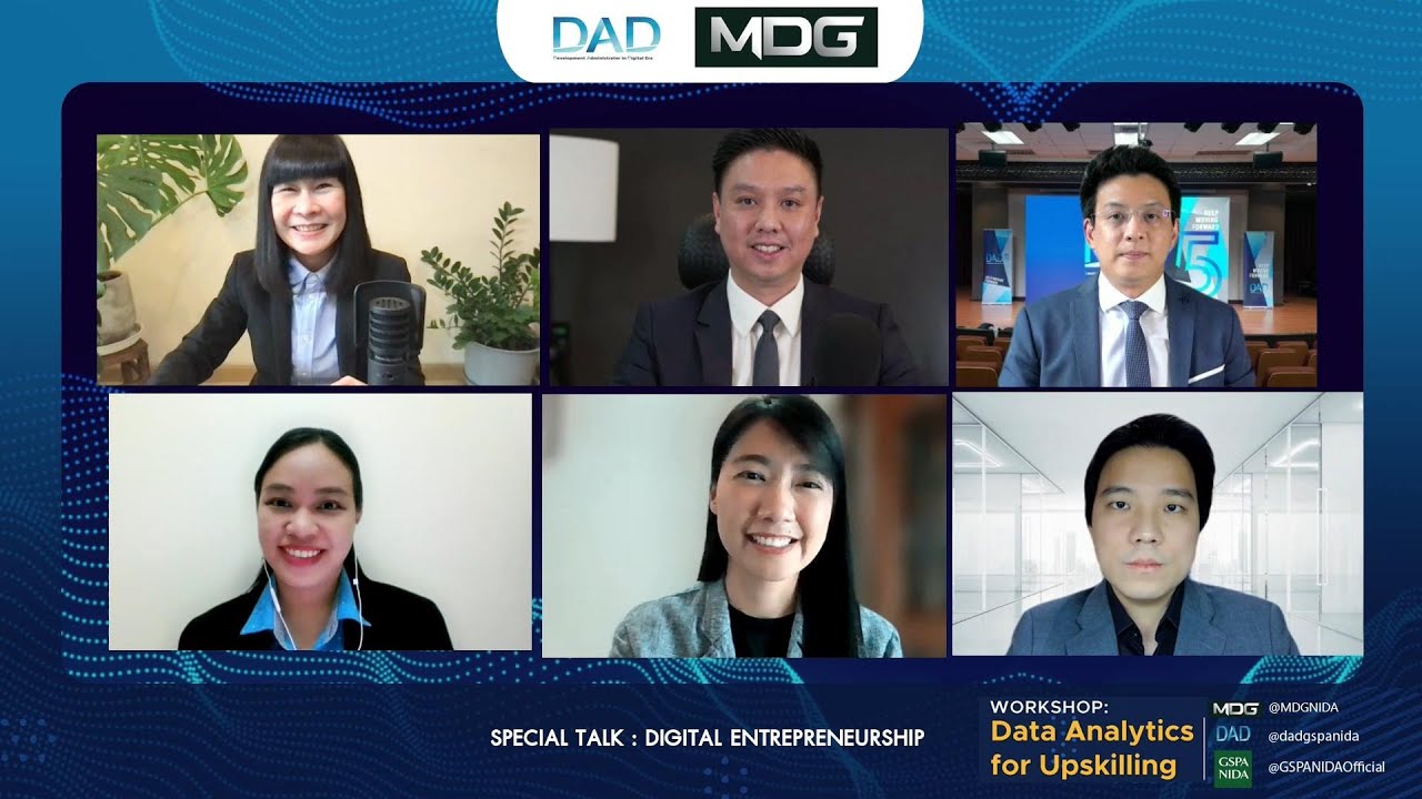 DADxMDG Workshop : Data Analytics for Upskilling |รศ.นิด้า