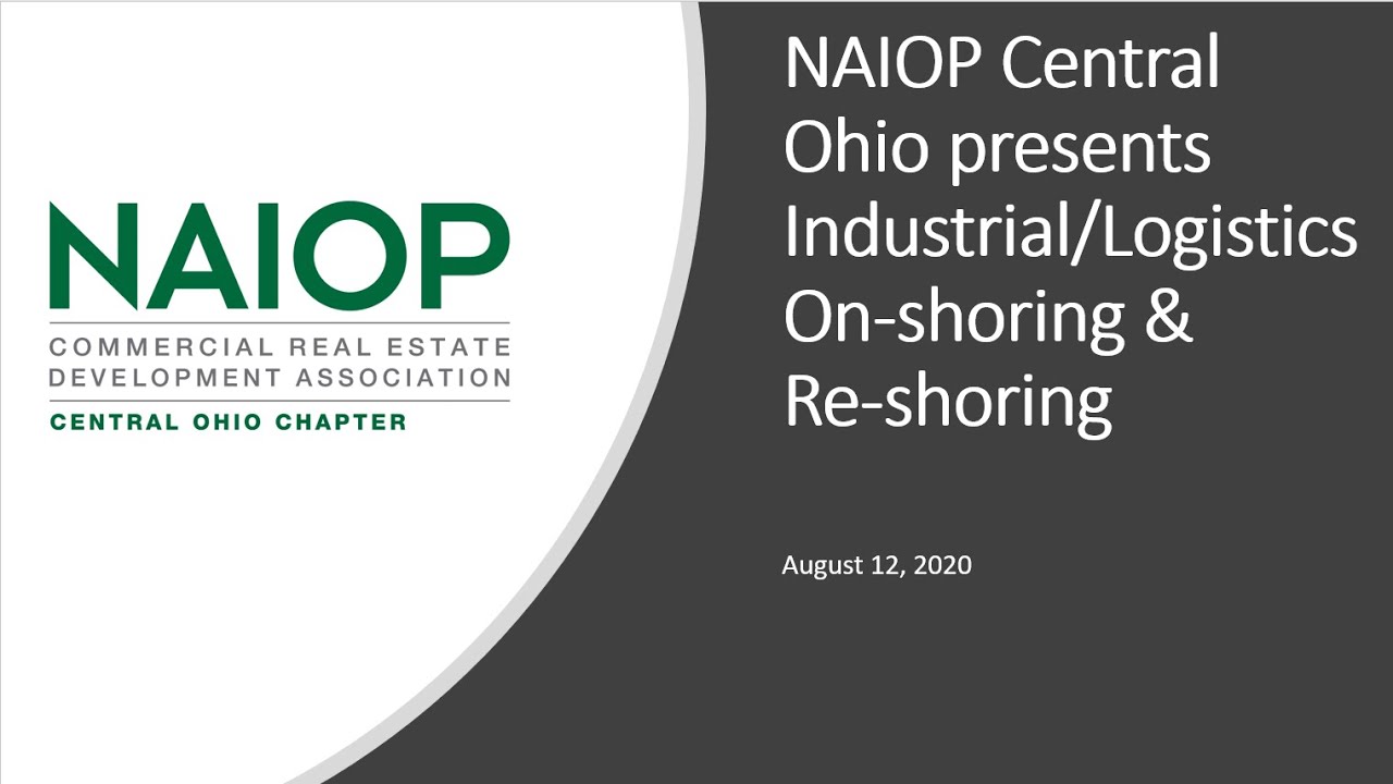 Industrial Logistics On shoring & Re shoring Webinar