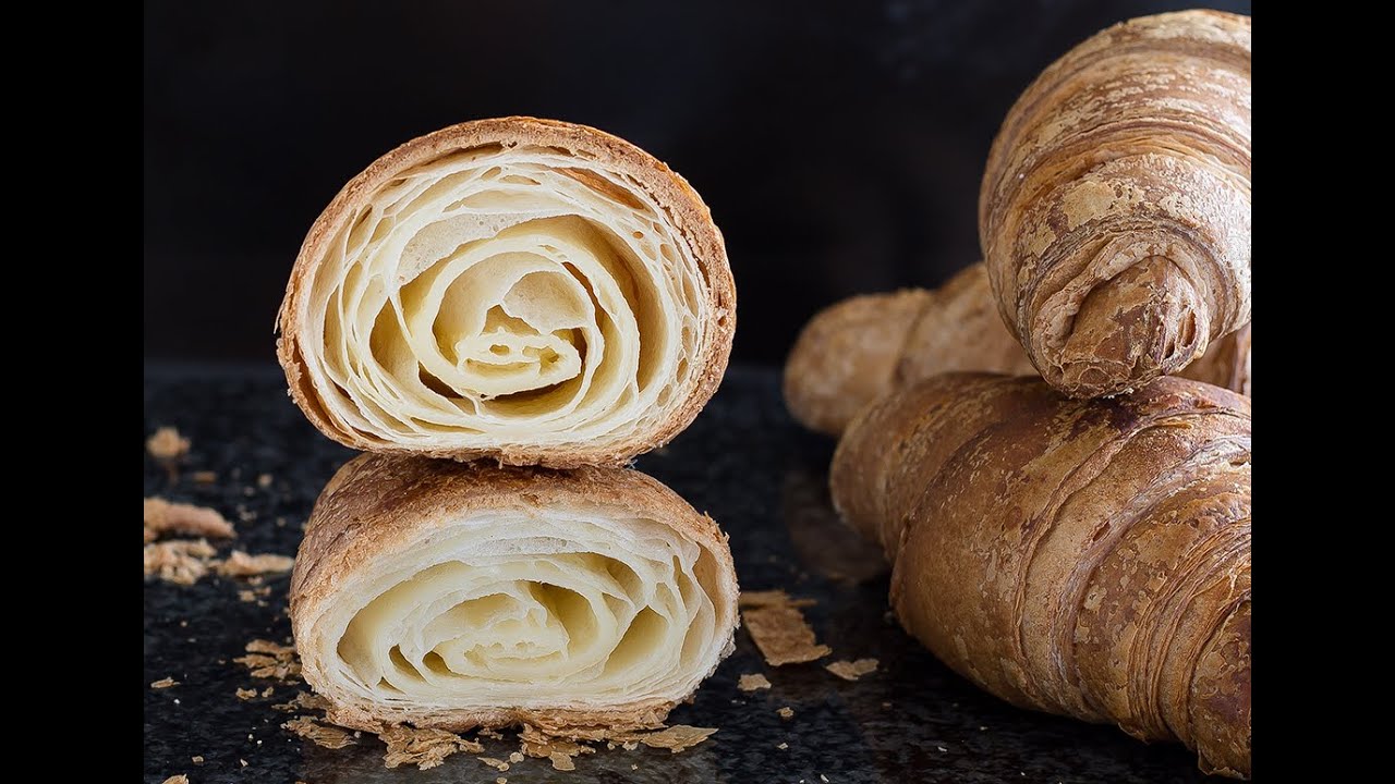 Croissant senza glutine, senza lattosio e senza uova