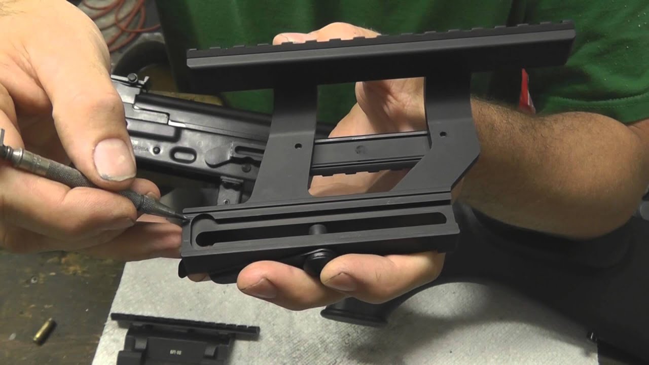 Yugo M70 and M77 scope mount mod