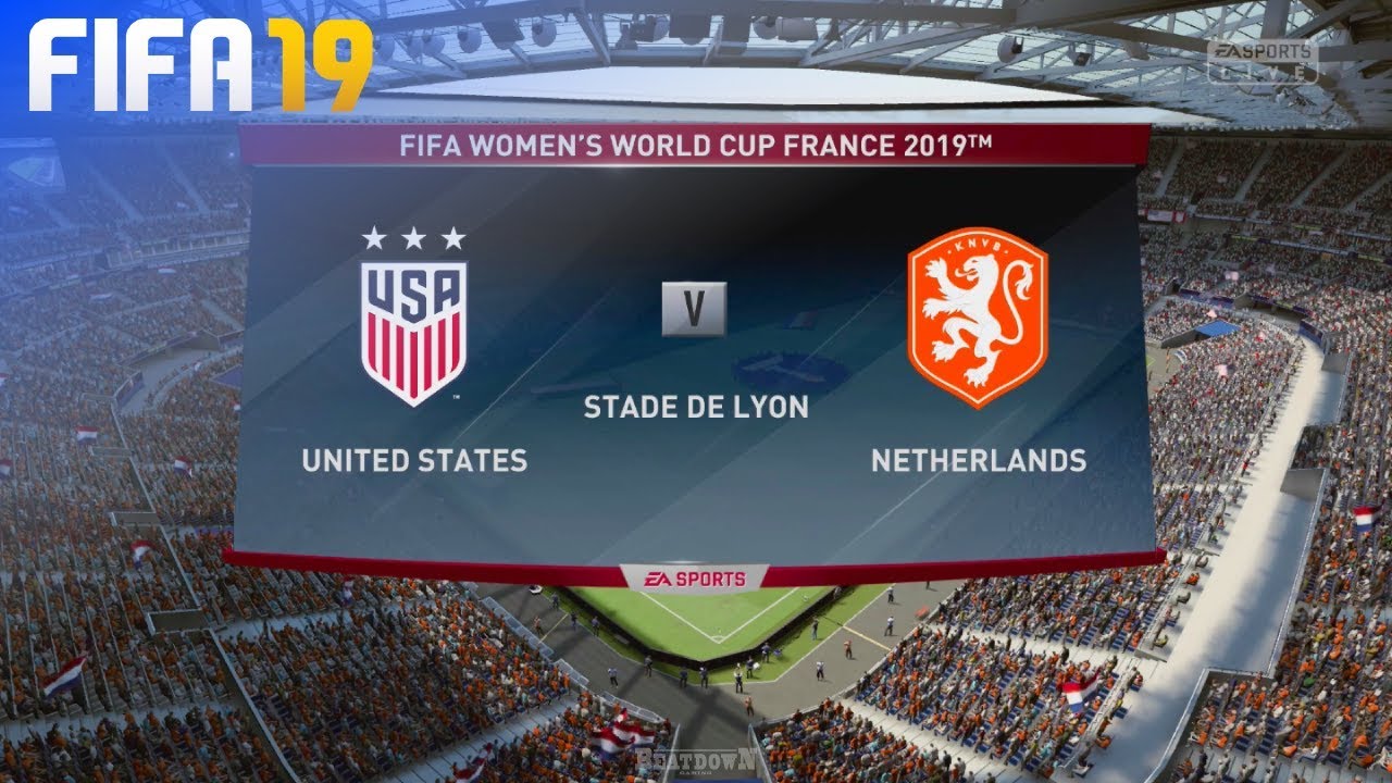 FIFA 19 - USA Women vs. Netherlands Women (World Cup Final)