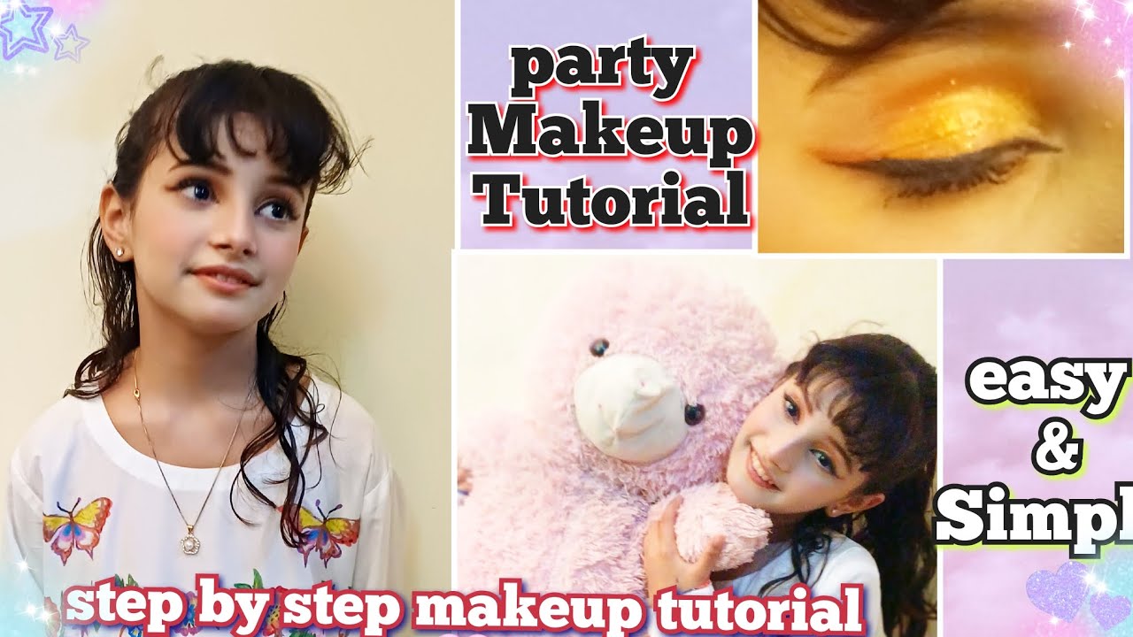 Simple and easy#beautytutorial party eyemakeup tutorial#❤️step by step makeuptutorial#viral#trending