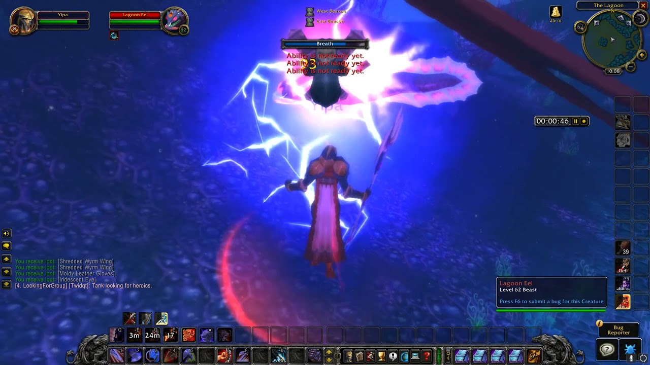 TBC Gold Grinding: Lagoon Eels for Motes of Water