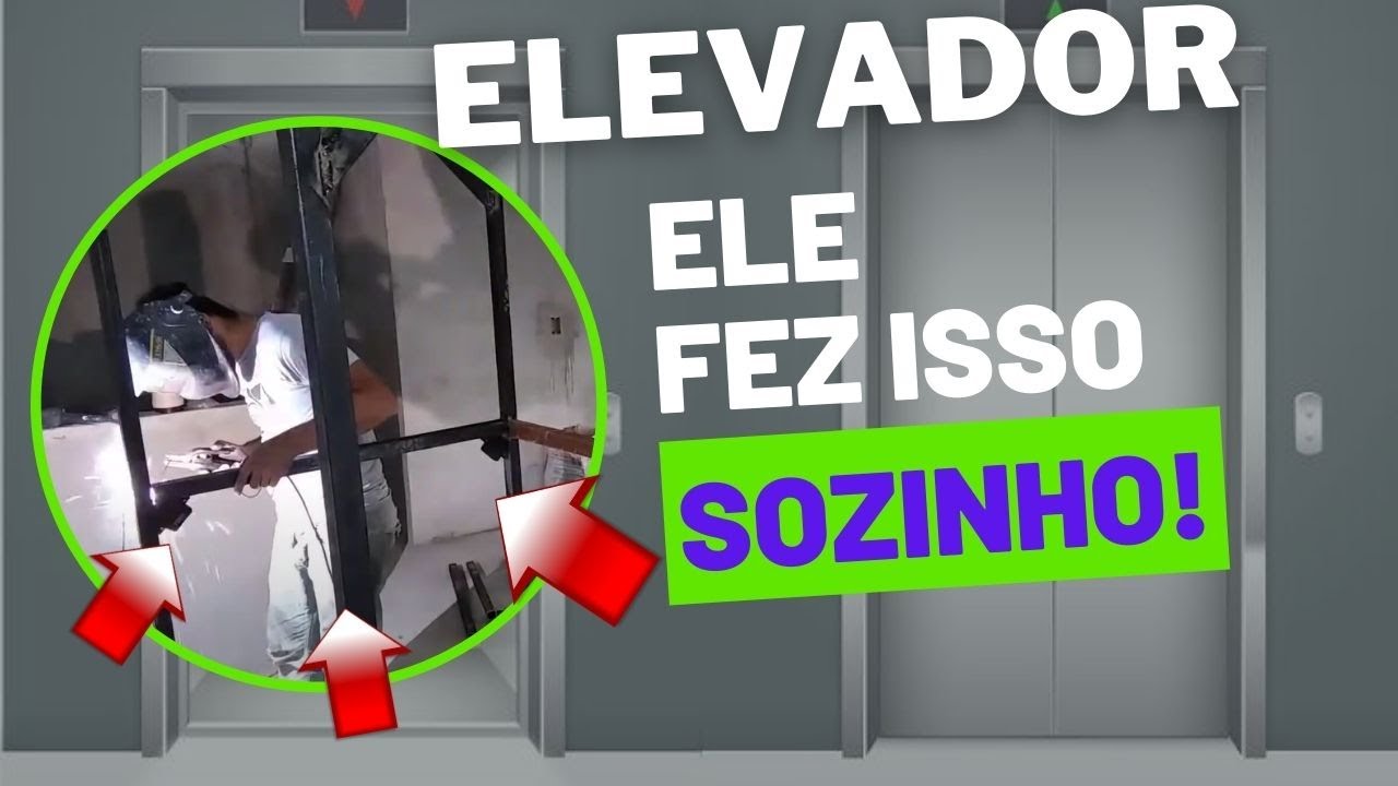 fazendo elevador residencial 3 andares #p1