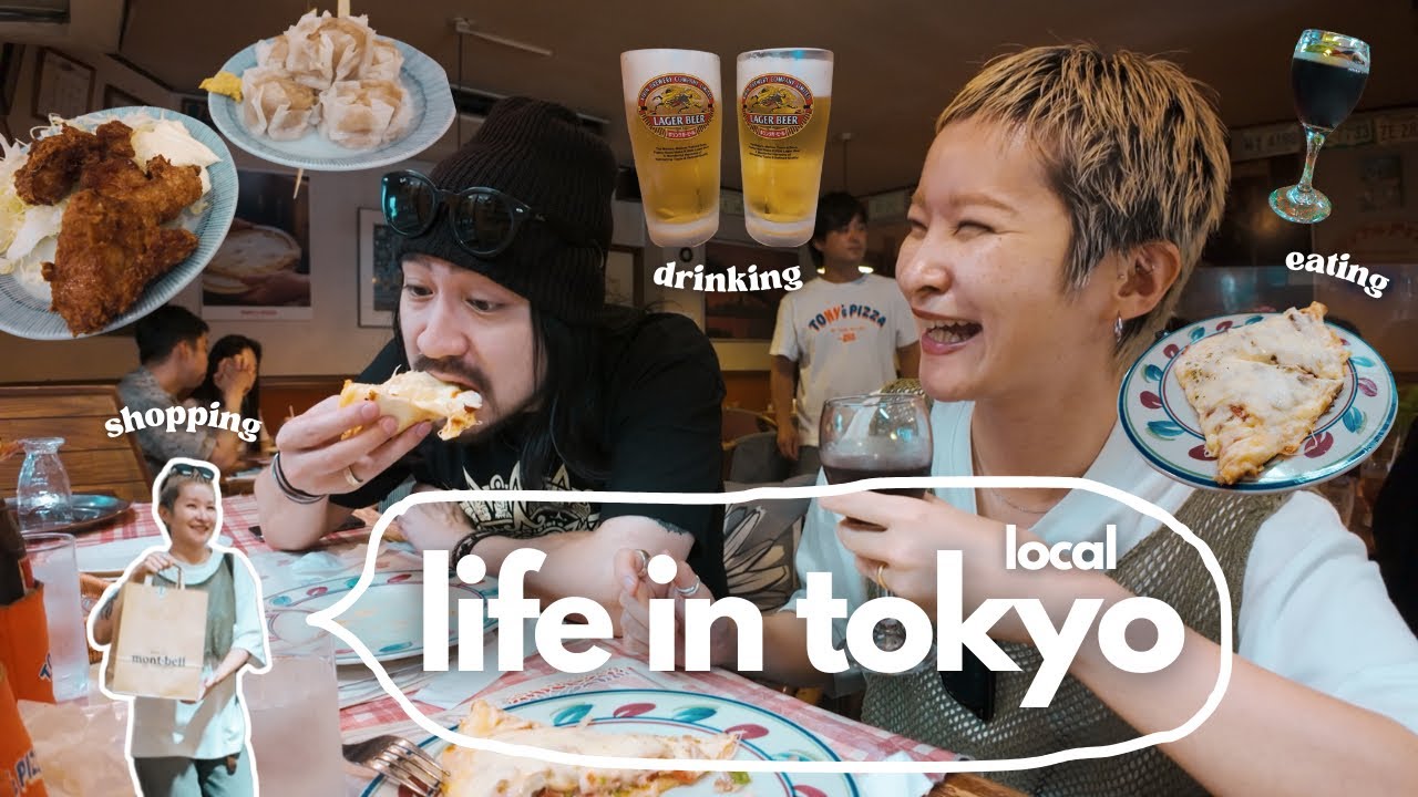 Vlog｜Daily life in Japan, local Japanese couple on day off in Tokyo, eating, shopping & drinking!