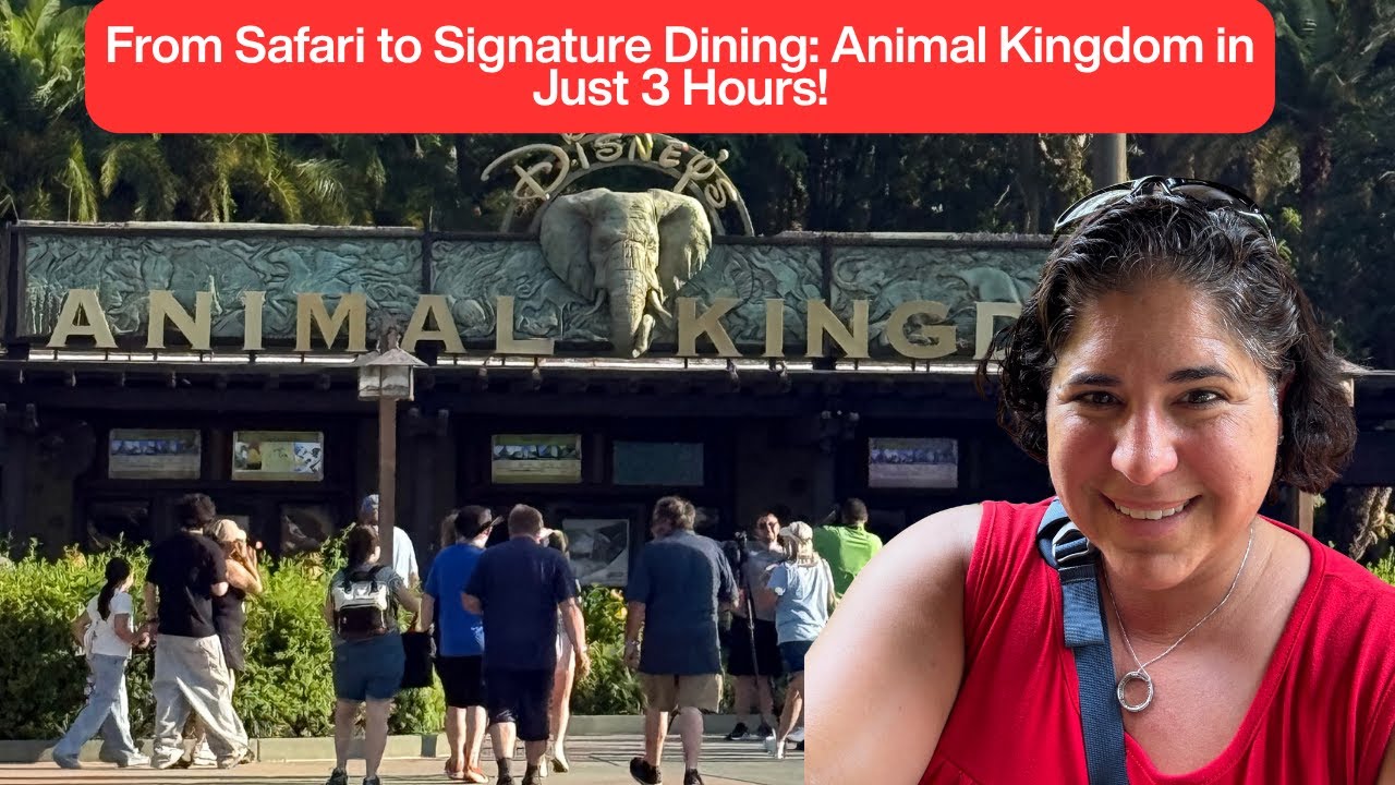 🎥 Can You Really Experience Animal Kingdom in Just 3 Hours? 🐘🌍