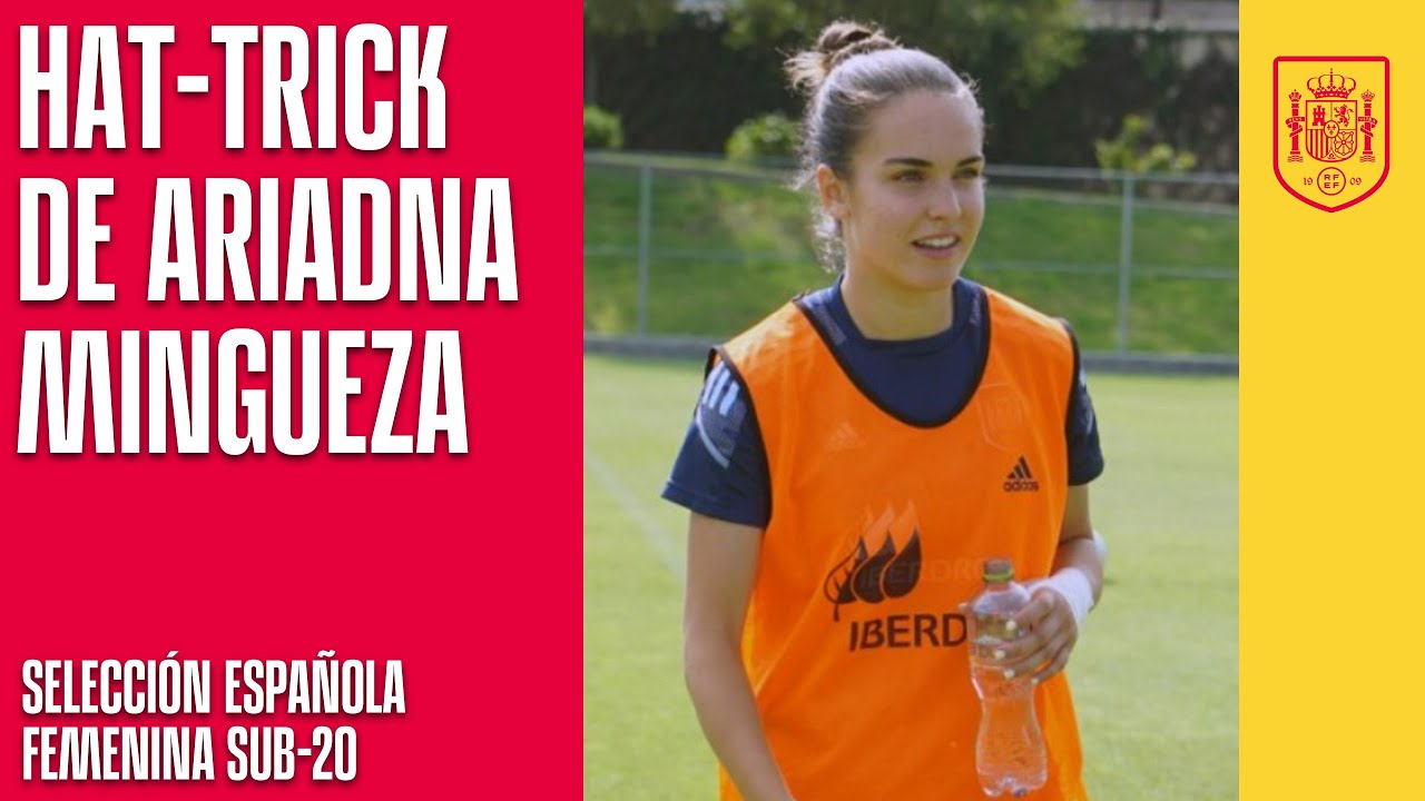 Hat-trick de Ariadna Mingueza en el entrenamiento de la Sub-20 en M&eacute;xico | 🔴 SEFUTBOL