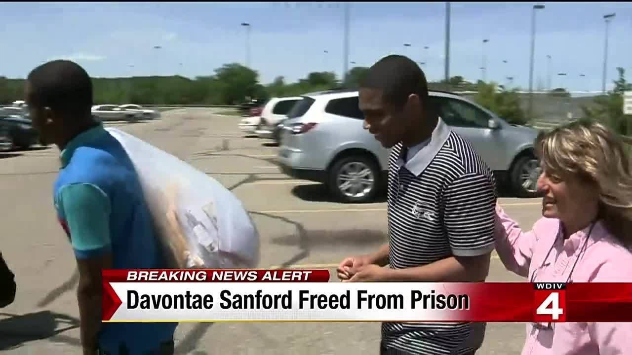 Davontae Sanford freed from prison