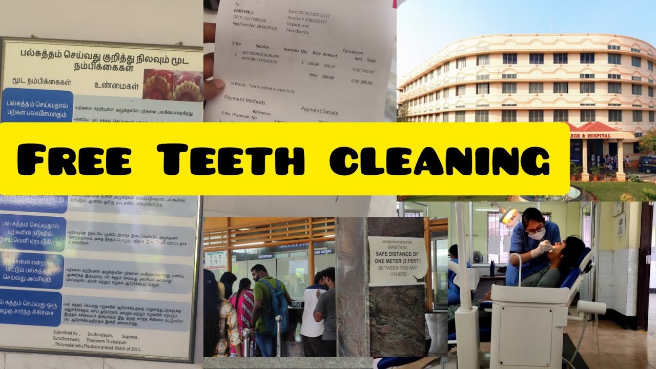 Free Teeth Cleaning  | All dental treatments at low cost | Dental scaling | 