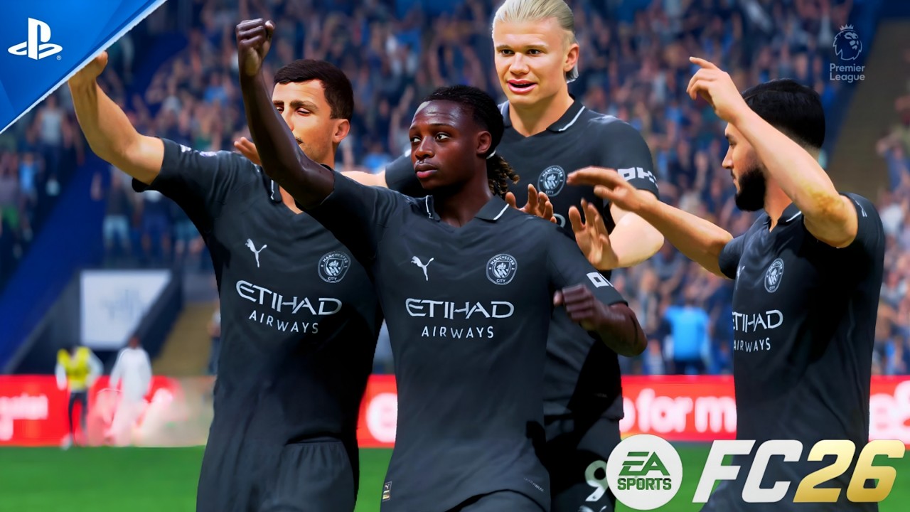  أي إيه أف سي 26 /مانشستر سيتي VS فولهام/ دوري الإنجليزي الممتاز بلايستيشن 5 | EA SPORTS FC 26 PS5 